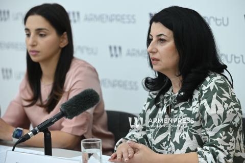 Conferencia de prensa de subdirectora general del Centro Nacional de Control y Prevención de Enfermedades y directora del Departamento de Inmunoprevención del Ministerio de Salud