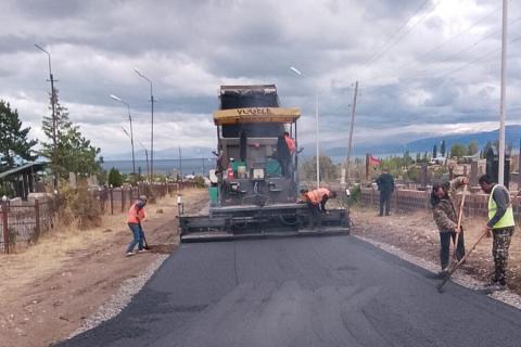 Հիմնանորոգվում է Արծվանիստի 1-ին փողոցը և գերեզմանոց տանող ճանապարհը