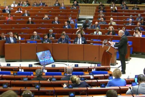 Armenian PM answers questions from PACE members