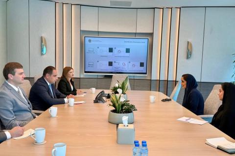Министр ТУИ Армении и исполнительный директор фонда Mohamed bin Zayed Water Initiative обсудили вопросы управления водным сектором