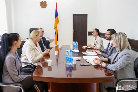 ՀՀ ՆԳ փոխնախարարն ընդունել է Շվեդիայի Միգրացիոն գործակալության ներկայացուցիչներին