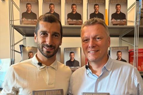 Ermeni futbol yıldızı Henrikh Mkhitaryan'ın biyografi kitabı yayıma hazır hale geldi