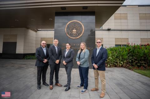 Une équipe du Service américain des douanes et de la protection des frontières est arrivée en Arménie
