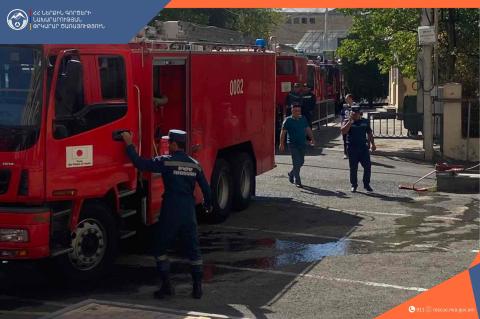 Երևանի հյուրանոցներից մեկում բռնկված հրդեհի հետևանքով  1 մարդ տեղափոխվել է հիվանդանոց, 30 քաղաքացի տարհանվել է