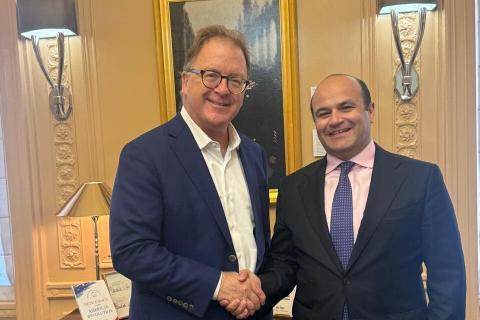 L’ambassadeur d’Arménie aux États-Unis a rencontré le directeur d’un prestigieux centre d’analyse américain