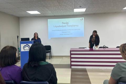 Գյումրիի բժշկական կենտրոնում անցկացվել է «Ցավի կառավարում» թեմայով մասնագիտական դասընթաց