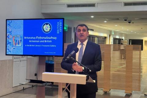 British Library exhibition ‘Britanahay’ celebrates centuries of Armenian-British ties