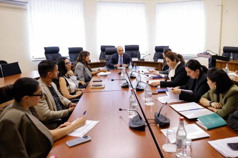 ՄՊՀ-ում քննարկում է տեղի ունեցել Հայաստանում Ամերիկայի առևտրի պալատի ներկայացուցիչների հետ