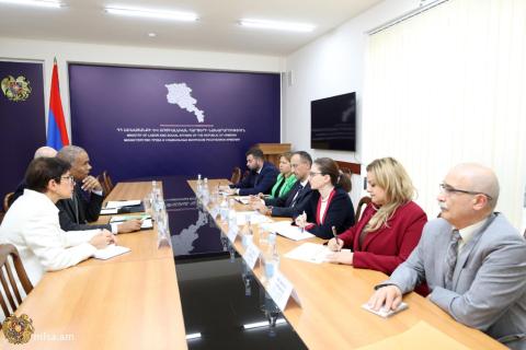 Arsen Torossian et Maksim Longang ont discuté des futures orientations de la coopération entre l’Arménie et le Conseil de l’Europe