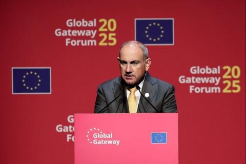 Discours du Premier ministre Nikol Pashinyan lors du Forum international « Global Gateway »