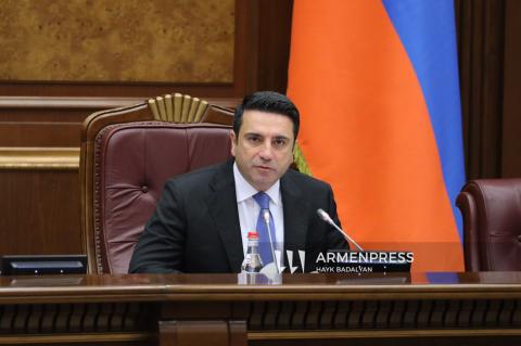 Une délégation conduite par Alen Simonyan participera à la 151ᵉ Assemblée de l’Union interparlementaire (UIP)