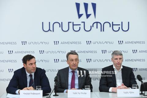 Les hommes d’affaires belges s’intéressent au marché arménien : plusieurs rencontres sont prévues dans les prochains jours