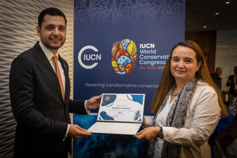 L’Arménie a officiellement adhéré à l’Union internationale pour la conservation de la nature (UICN)