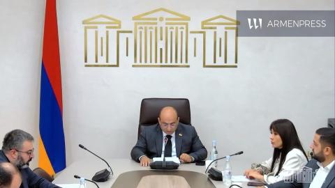 Session of Parliamentary Committee on Territorial Administration, Local Self Government, Agriculture, Environmental Protection Affairs