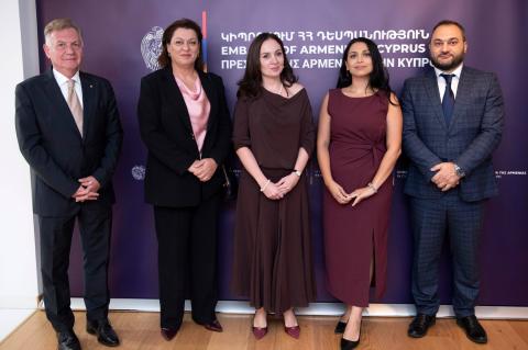 Embassy of Armenia in Cyprus hosts first official reception
