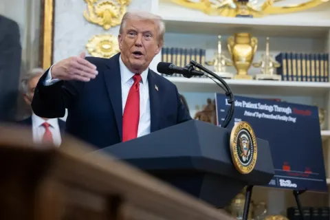 США не будут напрямую участвовать в операциях против ХАМАС - Трамп
