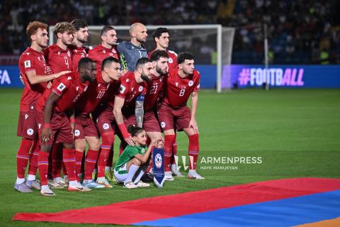 Национальная сборная Армении по футболу опустилась на одну позицию в рейтинге ФИФА