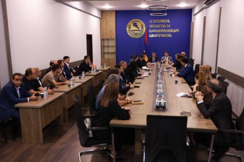 Development of Kazakhstan-Turkmenistan-Iran-Armenia logistics route discussed in Yerevan