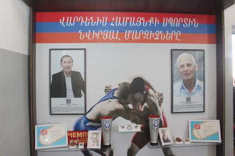 Վարդենիսի քաղաքային մարզադպրոցում բացվել են հուշանկյուններ