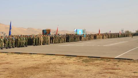 В Таджикистане началились военные учения ОДКБ