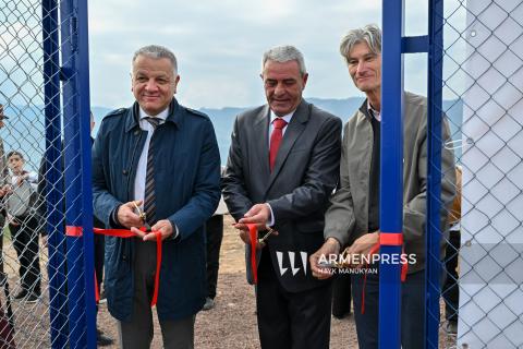 New irrigation system in Tatev, Syunik province