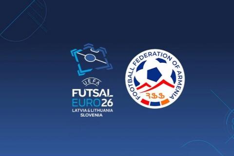 24 октября состоится жеребьёвка финального раунда ЕВРО-2026 по футзалу