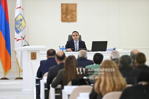 Yerevan City Council session