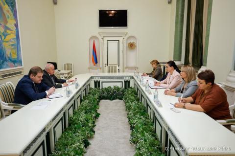 Գլխավոր դատախազն ընդունել է Հայաստանում ՌԴ դեսպանին