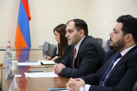 ՀՀ ԲՏԱ փոխնախարարը հանդիպել է կիբեռանվտանգության ոլորտում մասնագիտացած DTS Solution ընկերության ներկայացուցիչներին