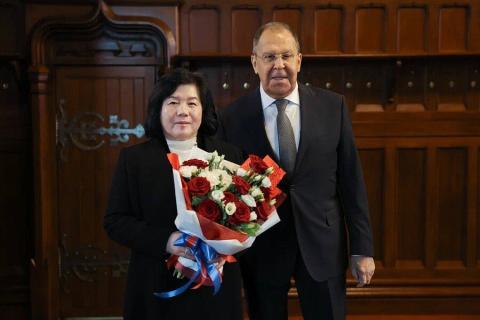 Лавров в Москве принял коллегу из Северной Кореи