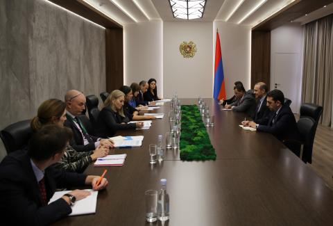 Secretary of Security Council, EU officials discuss partnership, Armenia-Azerbaijan normalization