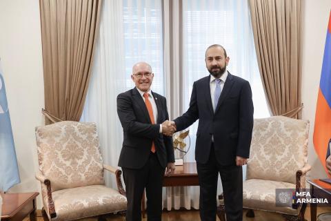 სომხეთის რესპუბლიკის საგარეო საქმეთა მინისტრი შეხვდა ბირთვული გამოცდების სრული აკრძალვის შესახებ ხელშეკრულების ორგანიზაციის აღმასრულებელ მდივანს