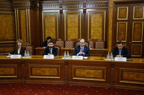 Araïk Haroutiounian a reçu la délégation de la Commission européenne et du SEAE (Service européen pour l’action extérieure)