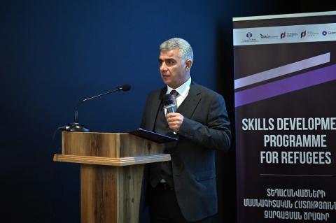 ՊԵԿ-ի, ՎԶԵԲ-ի և «Գրանթ Թորնթոն Հայաստանի» համագործակցությամբ մեկնարկել է տեղահանվածների մասնագիտական հմտությունների զարգացման ծրագիրը