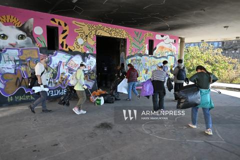 ويكينت الذكرى السنوية لـ Green Green لحملة النظافة في أرمينيا-صور-