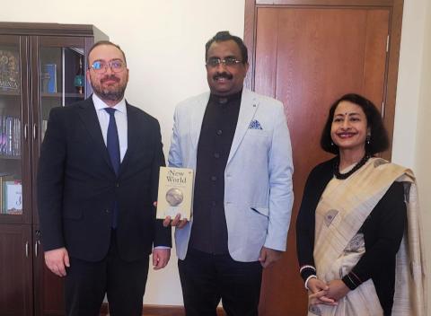 Armenian foreign ministry official meets with India Foundation President