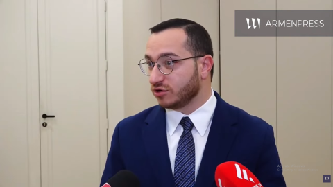 Брифинг министра высокотехнологической промышленности Мхитара Айрапетяна