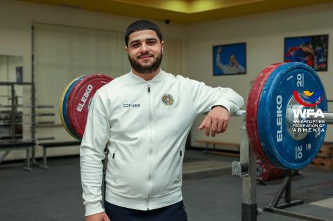Тяжелоатлет Мнацакан Абрамян занял второе место на чемпионате Европы Д-23