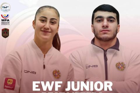 Ermeni halterciler Aleksandra Grigoryan ve Tigran Karapetyan, Avrupa Şampiyonası’nın en iyi sporcuları seçildi