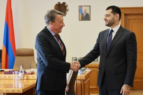 ՀՀ ՇՄ նախարարն ընդունել է Բելգիայի դեսպանին