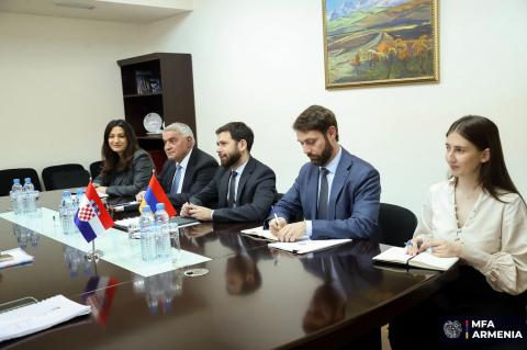 Armenian, Croatian foreign ministries hold political consultations