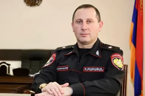 Командующему Полицейской гвардии Айку Бабаяну присвоено звание генерал-майора полиции