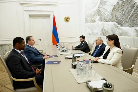 Le Premier ministre a reçu Christopher Ruddy, fondateur du groupe médiatique américain «Newsmax»