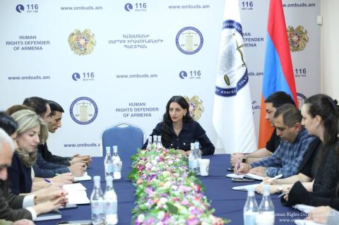 Մարդու իրավունքների պաշտպանի գլխավորությամբ տեղի է ունեցել խորհրդակցություն
