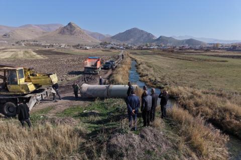 Կառնուտում դաշտամիջյան ճանապարհներն ու սելավատարները նորոգվում են համայնքի միջոցներով