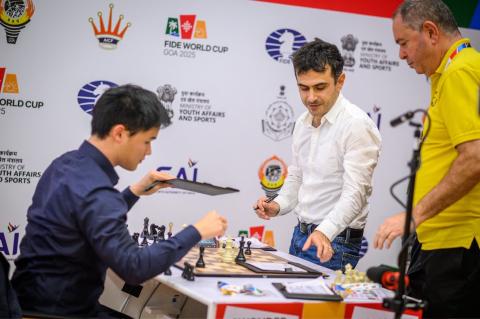 Габриел Саргсян и Шант Саргсян сыграли вничью в первом матче 4-го тура Кубка мира ФИДЕ