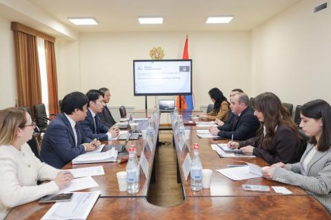 Le vice-ministre de l’Industrie des hautes technologies a reçu les représentants de l’Agence japonaise de coopération internationale (JICA)