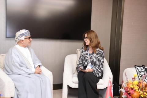 لوسینه گِوورگیان از وزیر میراث و گردشگری عمان برای شرکت در نمایشگاه بین‌المللی گردشگری ایروان دعوت کرد