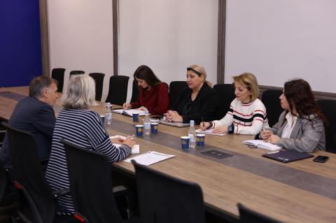 სომხეთის ინფრასტრუქტურის მინისტრის მოადგილემ და ევროკავშირის დელეგაციის წარმომადგენელმა ინფრასტრუქტურული თანამშრომლობა განიხილეს