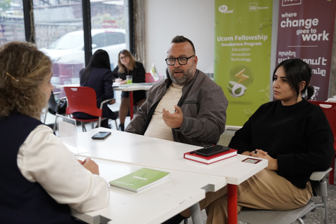 Speed-Mentoring Event Accelerates Green Innovations within the Ucom Fellowship Program